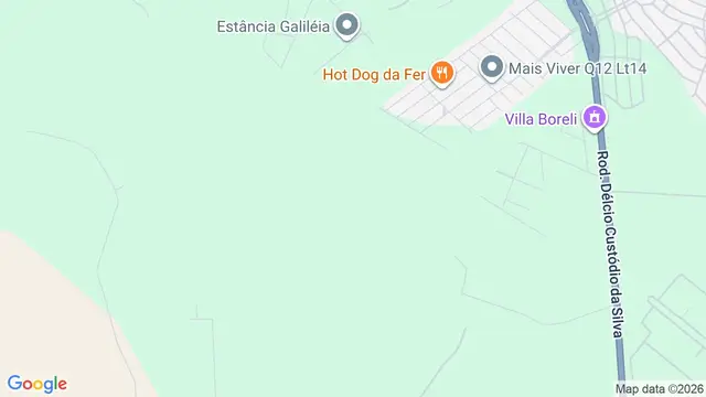 Mapa do bairro Areia Branca, São José do Rio Preto - SP