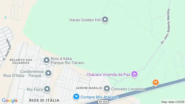 Mapa do bairro Condomínio São João I (Zona Rural), São José do Rio Preto - SP