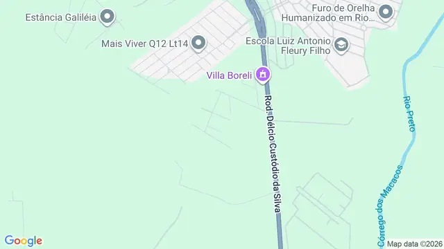 Mapa do bairro Condomínio São Luiz (Zona Rural), São José do Rio Preto - SP