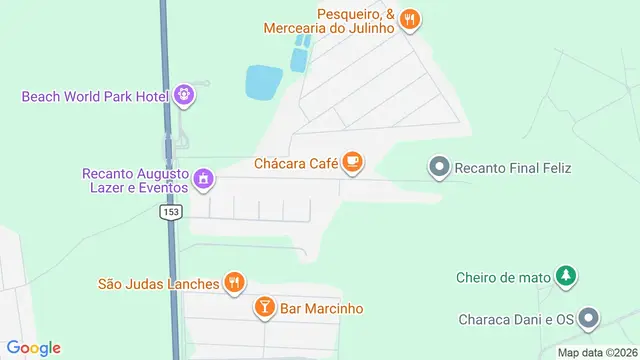 Mapa do bairro Condomínio Vera Cruz (Zona Rural), São José do Rio Preto - SP
