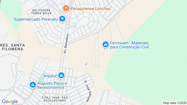 Mapa do bairro Dharma Ville Rio Preto, São José do Rio Preto - SP