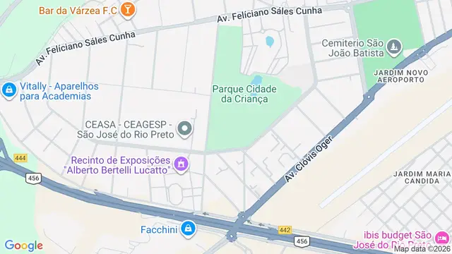 Mapa do bairro Distrito Industrial Waldemar de Oliveira Verdi, São José do Rio Preto - SP