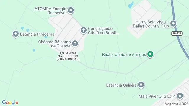 Mapa do bairro Estância Beira-Rio (Zona Rural), São José do Rio Preto - SP