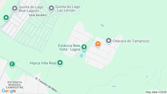 Mapa do bairro Estância Bela Vista III (Zona Rural), São José do Rio Preto - SP