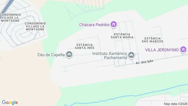 Mapa do bairro Estância Chácara Santa Inêz (Zona Rural), São José do Rio Preto - SP