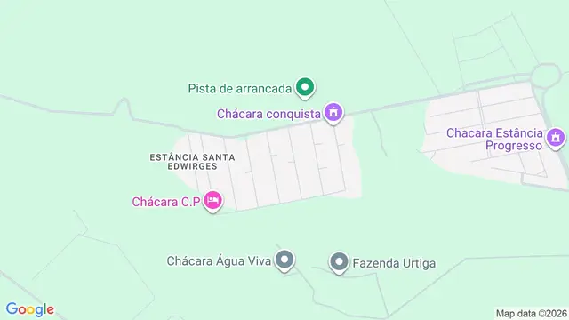 Mapa do bairro Estância Santa Edwirges (Zona Rural), São José do Rio Preto - SP