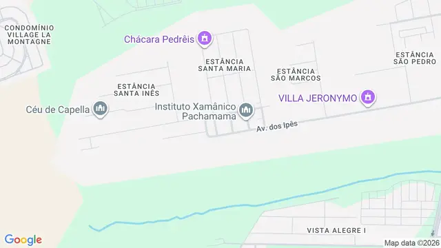 Mapa do bairro Estância Santa Maria (Zona Rural), São José do Rio Preto - SP