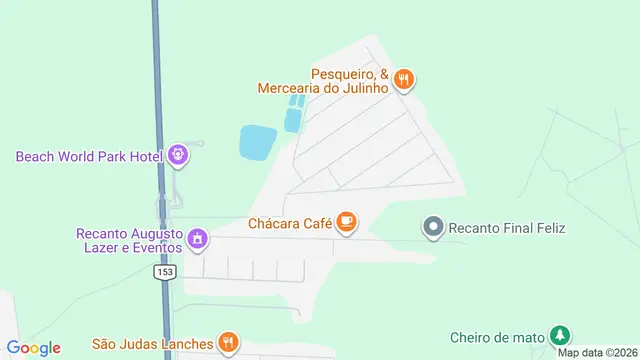 Mapa do bairro Estância São Manoel (Zona Rural), São José do Rio Preto - SP