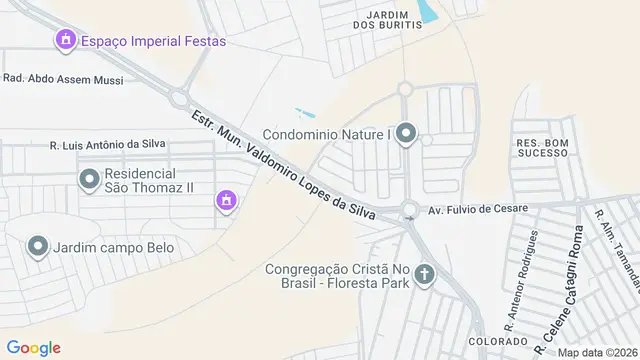 Mapa do bairro Fazenda Vista Alegre (Zona Rural), São José do Rio Preto - SP