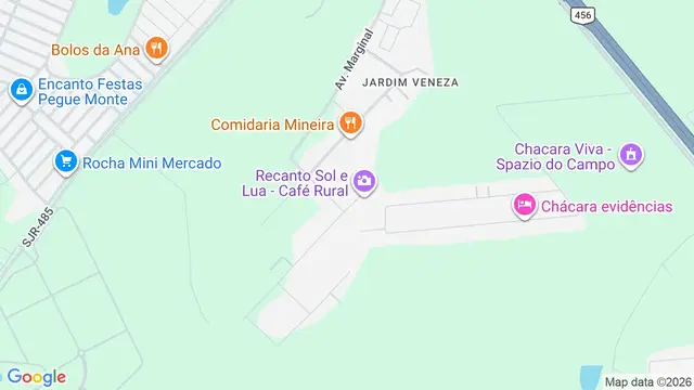 Mapa do bairro Jardim Veneza, São José do Rio Preto - SP