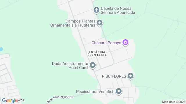 Mapa do bairro Loteamento Edem Leste (Zona Rural), São José do Rio Preto - SP