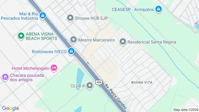 Mapa do bairro Loteamento Empresarial Spotti, São José do Rio Preto - SP - Rua Dorival Risso