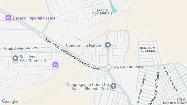 Mapa do bairro Loteamento Moradas Rio Preto, São José do Rio Preto - SP