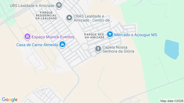 Mapa do bairro Loteamento Parque Maria Serantes, São José do Rio Preto - SP
