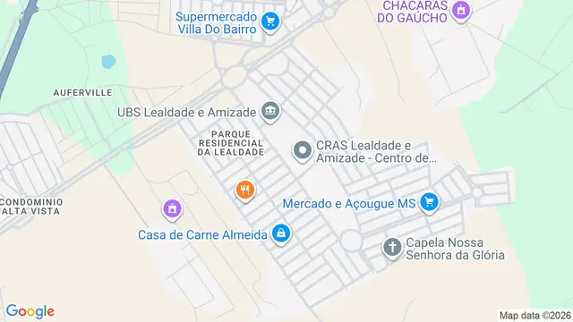 Mapa do bairro Loteamento Parque Residencial da Lealdade, São José do Rio Preto - SP