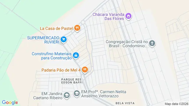 Mapa do bairro Parque Residencial Dignidade, São José do Rio Preto - SP