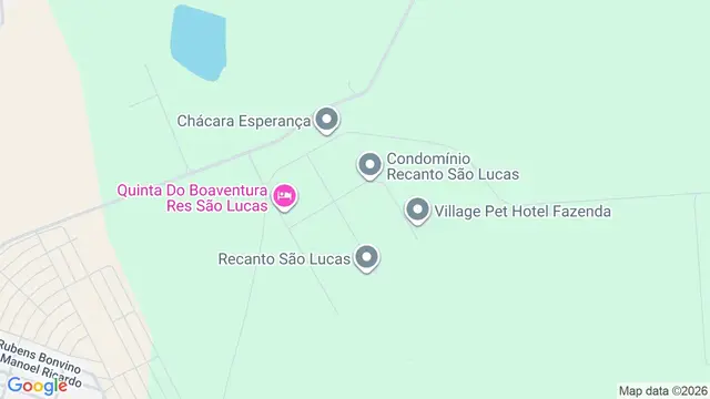 Mapa do bairro Recanto São Lucas (Zona Rural), São José do Rio Preto - SP