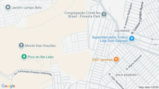 Mapa do bairro Residencial Flórida Park, São José do Rio Preto - SP