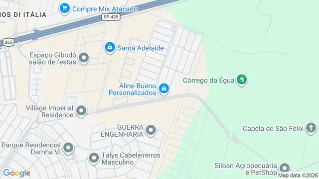Mapa do bairro Residencial Maria Júlia, São José do Rio Preto - SP