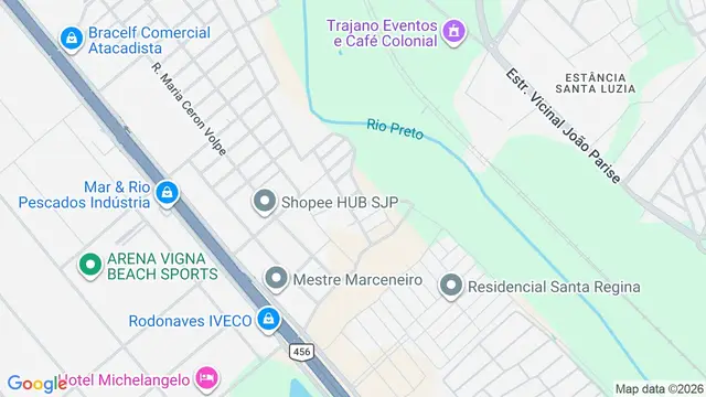Mapa do bairro Residencial Vila Verde, São José do Rio Preto - SP