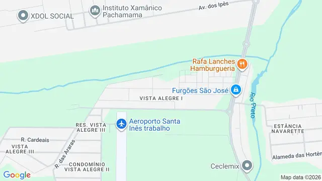 Mapa do bairro Residencial Vista Alegre I (Zona Rural), São José do Rio Preto - SP