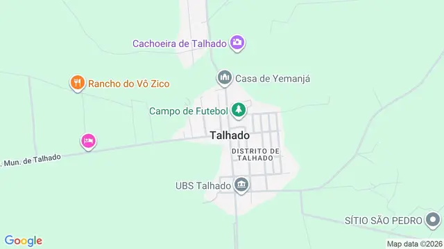 Mapa do bairro San Luiz I (Talhado), São José do Rio Preto - SP