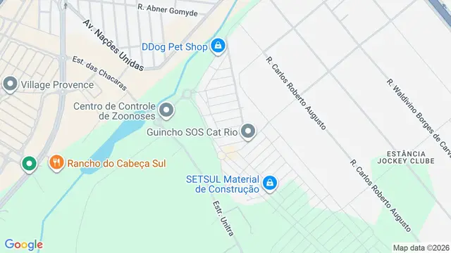 Mapa do bairro SETSUL, São José do Rio Preto - SP