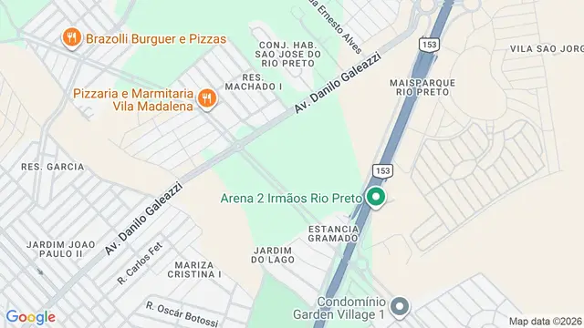 Mapa do bairro Terra de São Lucas (Zona Rural), São José do Rio Preto - SP