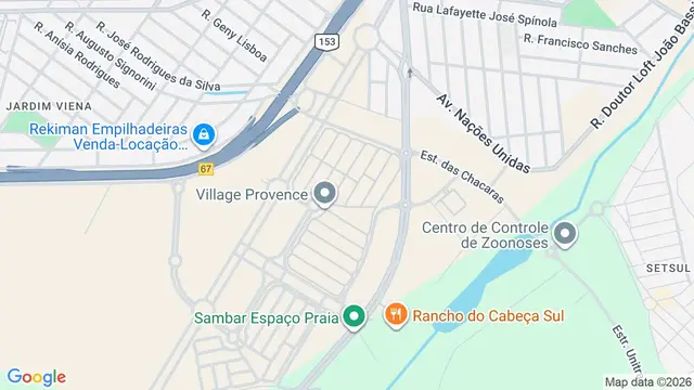 Mapa do bairro Village Provence, São José do Rio Preto - SP